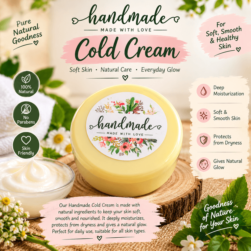 Nivaan Handmade Cold Cream - Image 1